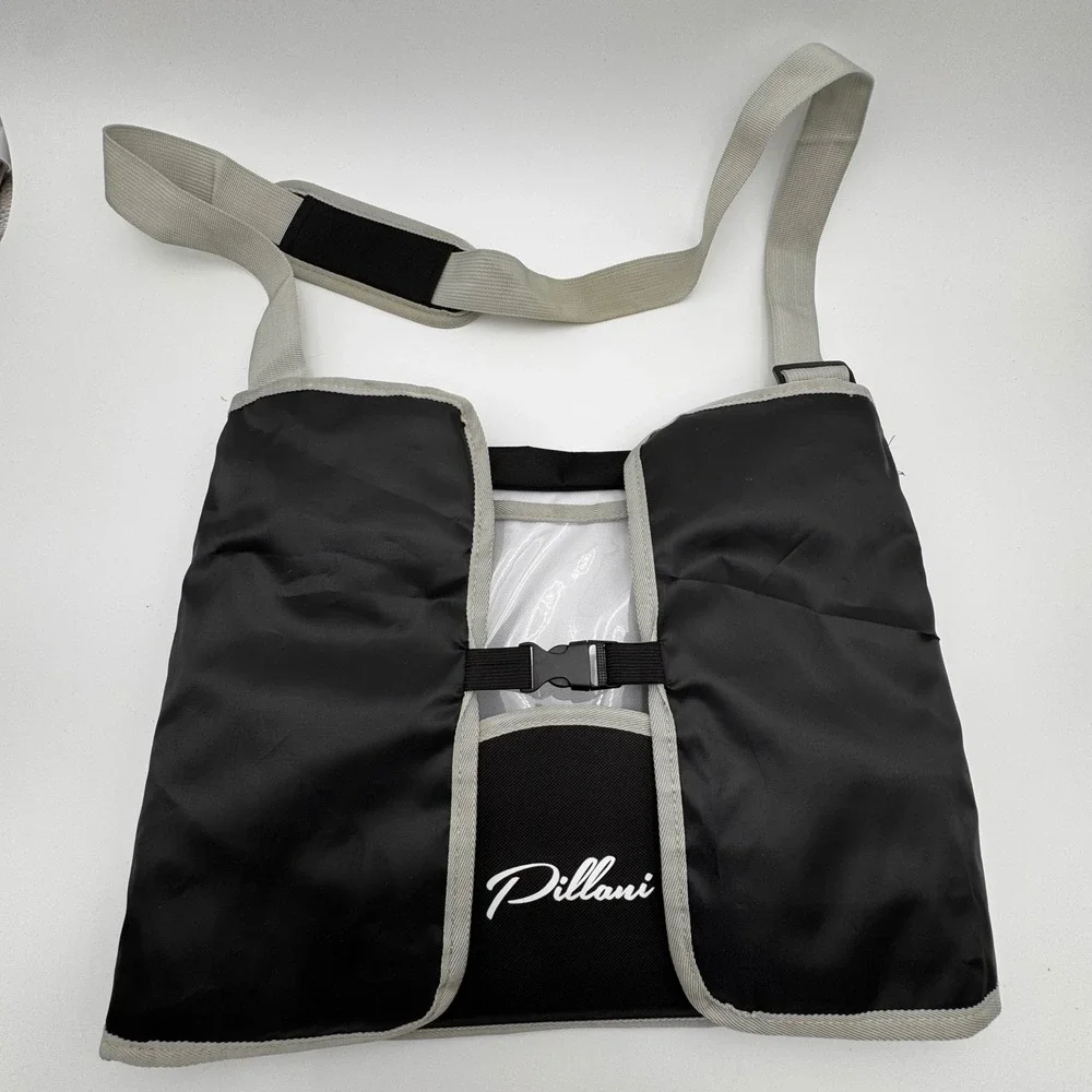 Pillani Kids‎ Car Seat Travel Tray Black Grey Foldable Activity Snack Organizer